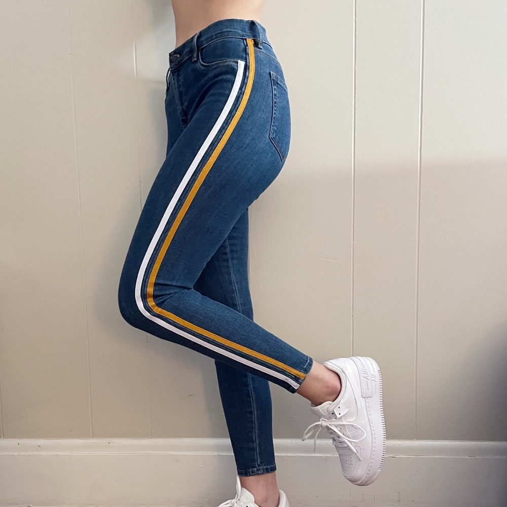 PacSun high rise ankle jeans size 25